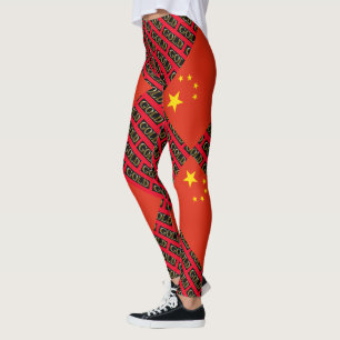 LEGGINGS CHINA GOLD
