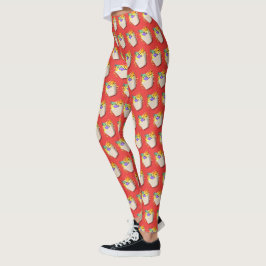 Leggings Chinos con fideos y pescado