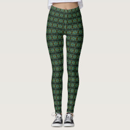 Leggings Chintz bohemio 80 Dusty Jade Olive