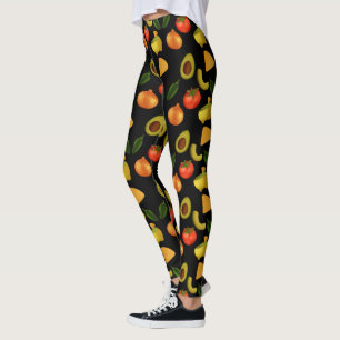 Leggings Chips De Guacamol Y Tortilla