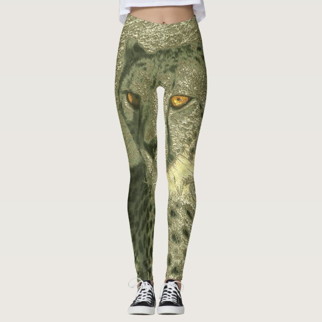 Leggings chita metalizado (Anverso)