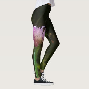 Leggings Chives de flores y Palmetto