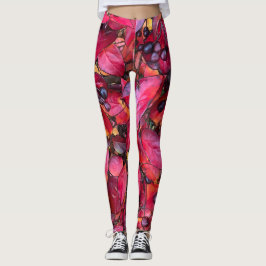 Leggings Chokecherries de otoño - Piernas