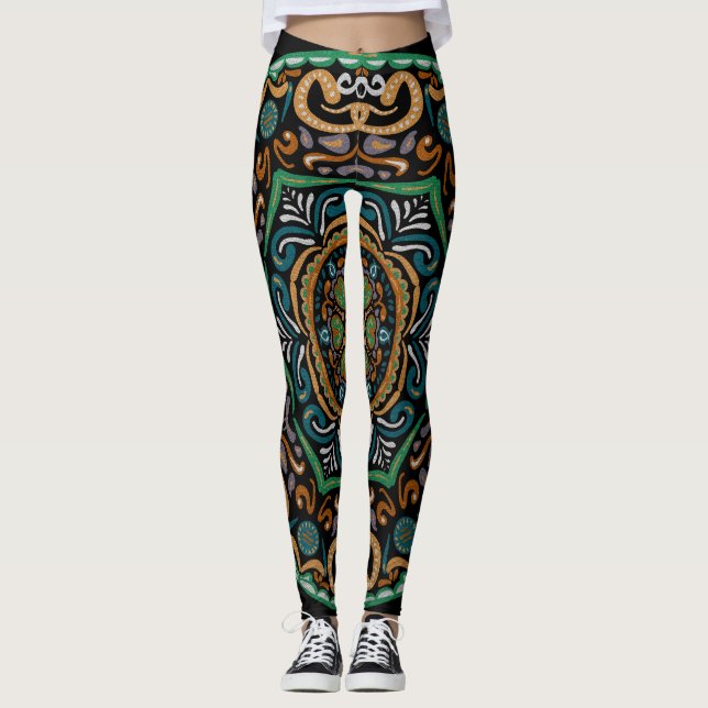 Leggings Chons Da Mandala (Anverso)