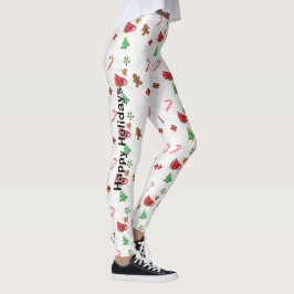 Leggings Christmas Sweets Customizable