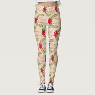 Leggings Christmas Window Art