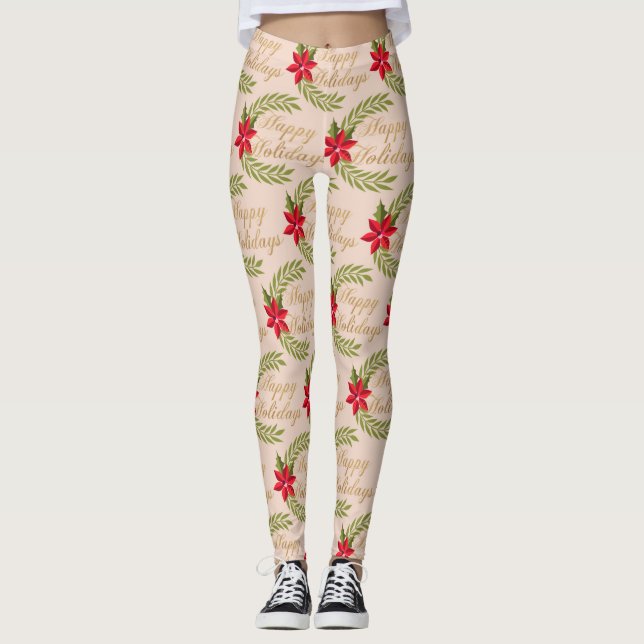 Leggings Christmas Window Art (Anverso)