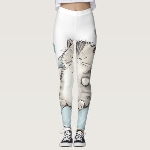 Leggings Chubby Cat Chill Vibes