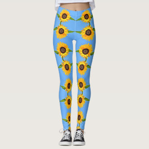 Leggings Cielo azul de las leyendas del girasol