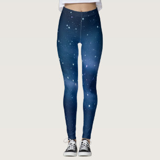 Leggings Cielo azul de las piernas