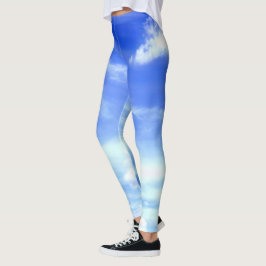 Leggings Cielo azul dramático