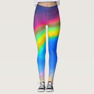 Leggings Cielo brillante de arco iris