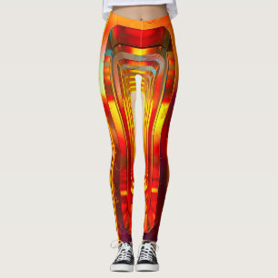 Leggings Cielo celeste metálico