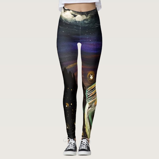 Leggings Cielo de luciérnaga (Anverso)