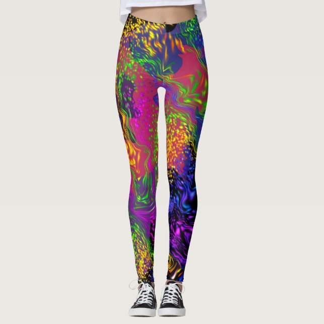 Leggings Cielo Espacial Bajo El Agua (Anverso)