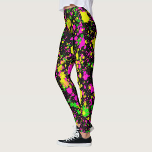 Leggings Cielo estrellado multicolor lujo astronomía espaci