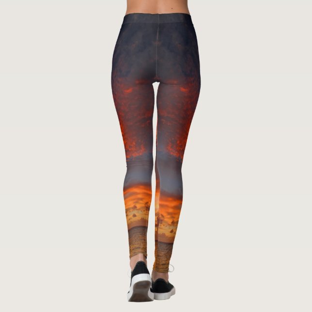 LEGGINGS CIELO ROJO (Reverso)