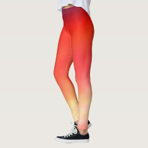 Leggings Cielo Rojo De Noche.
