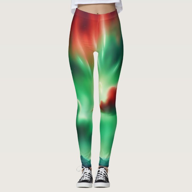 Leggings cielo verde (Anverso)