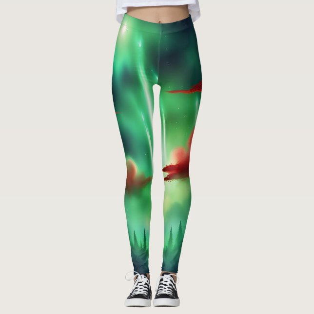 Leggings cielo verde (Anverso)