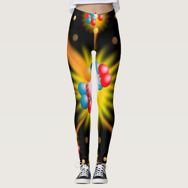 Leggings Ciencia de la fisión nuclear (Anverso)
