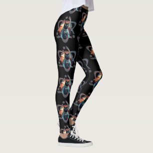 Leggings Ciencia del gato espacial