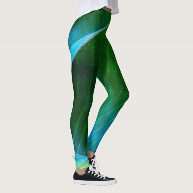 Leggings Cierre de árbol bananero (Derecha)