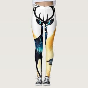 Leggings Ciervo del Bosque Místico