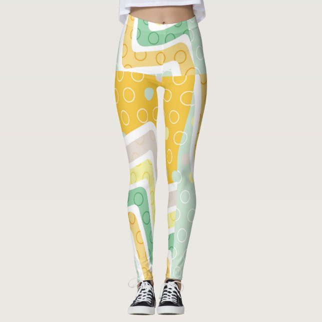 Leggings Cifras geométricas 7 (Anverso)