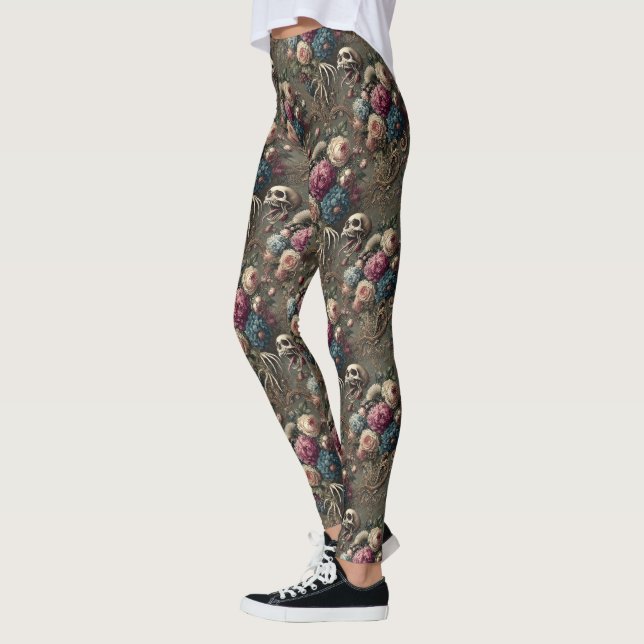 Leggings Cínico Domingo - Victoriano Gótico (Izquierda)