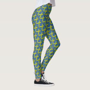 Leggings Cinta amarilla estándar de Kenneth Yoncich