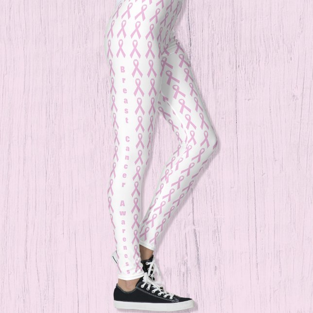 Leggings Cinta de Concienciación Rosa (Pink Awareness Ribbon Leggings)