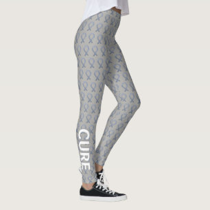 Leggings Cinta de la Conciencia Plata Esperanza y Leyendas