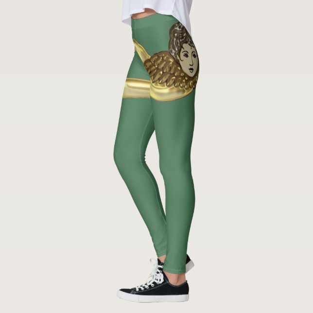 Leggings Cinta Dorada Cherub (Izquierda)
