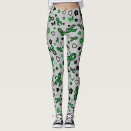 Leggings Cinta verde múltiple...C Diff