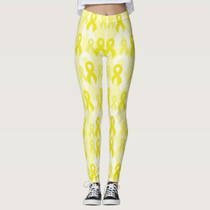 Leggings Cintas amarillas...Endometriosis