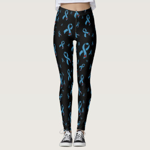 Leggings Cintas azules/rojas... Diabetes