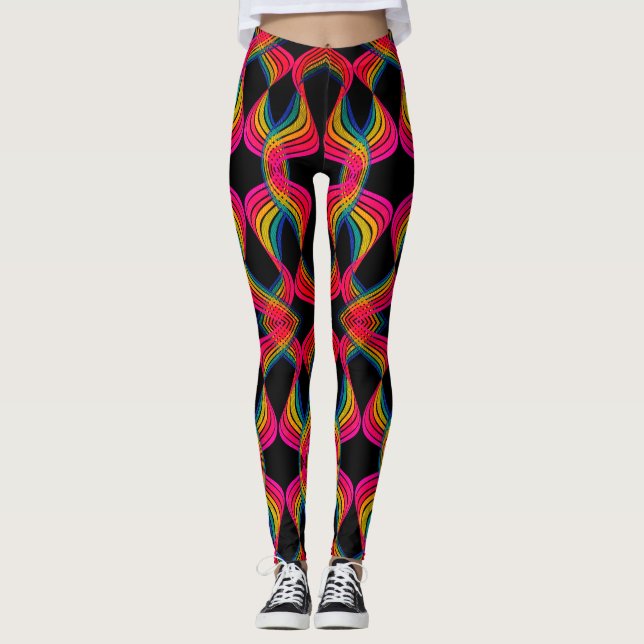 Leggings cintas - piernas (Anverso)
