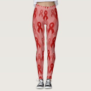 Leggings Cintas rojas... Aneuralismo cerebral