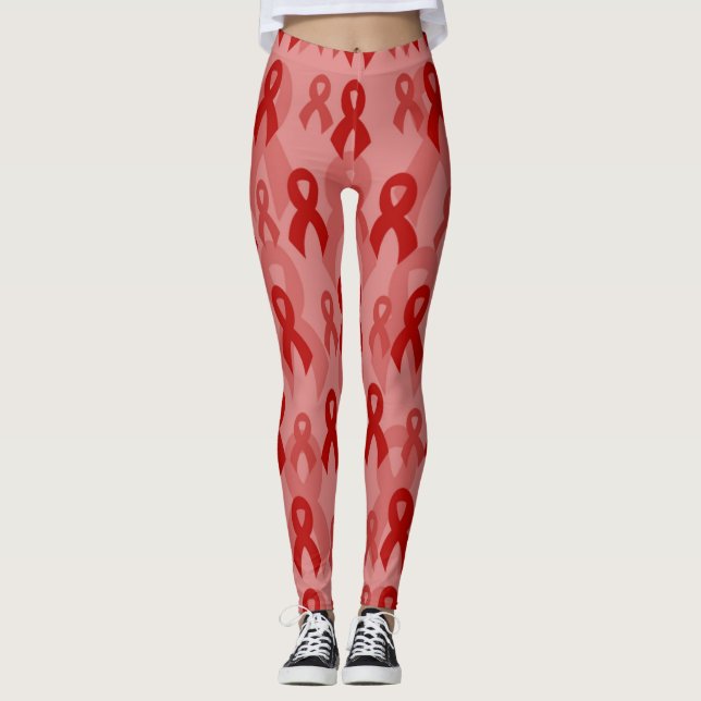 Leggings Cintas rojas... Aneuralismo cerebral (Anverso)