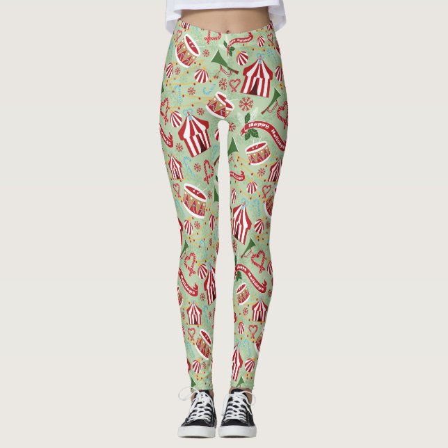 Leggings Circo de navidades (Anverso)