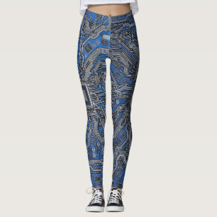 Leggings Circuito electrónico esquemático detallado de la t