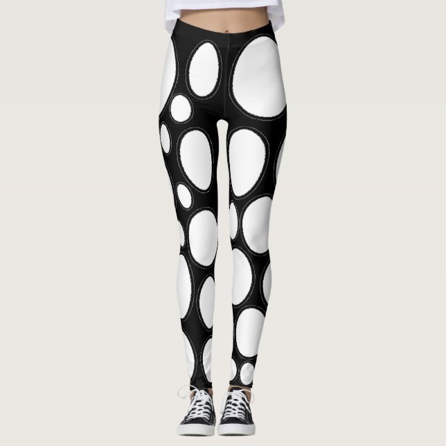 Leggings Círculo blanco (Anverso)