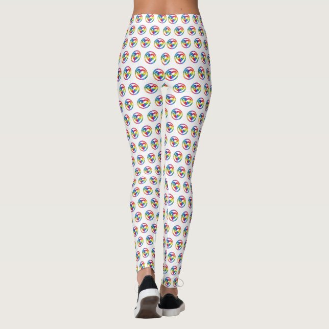 Leggings Círculo del Alma Arcoíris (Reverso)