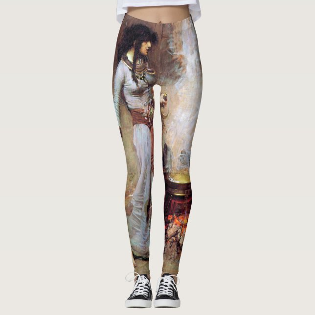 Leggings Círculo mágico, John William Waterhouse (Anverso)