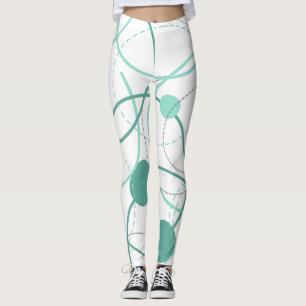 Leggings Círculos abstractos - Moneda
