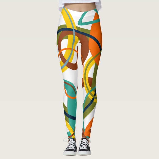 Leggings Círculos, círculos (Anverso)