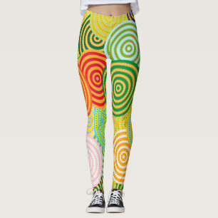 Leggings Círculos concéntricos