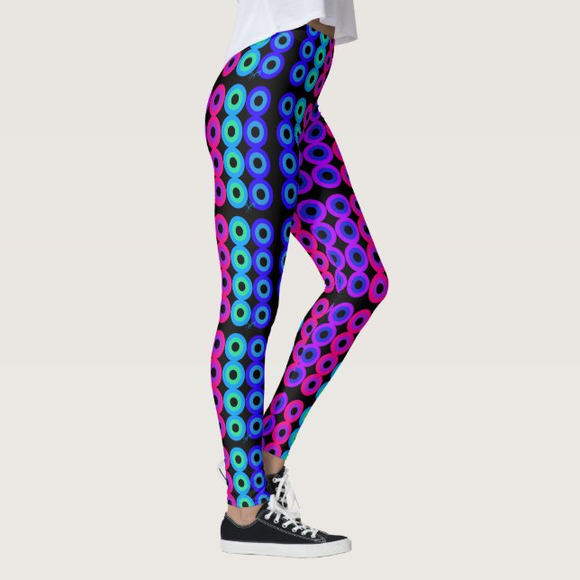 Leggings Círculos de neón (Derecha)