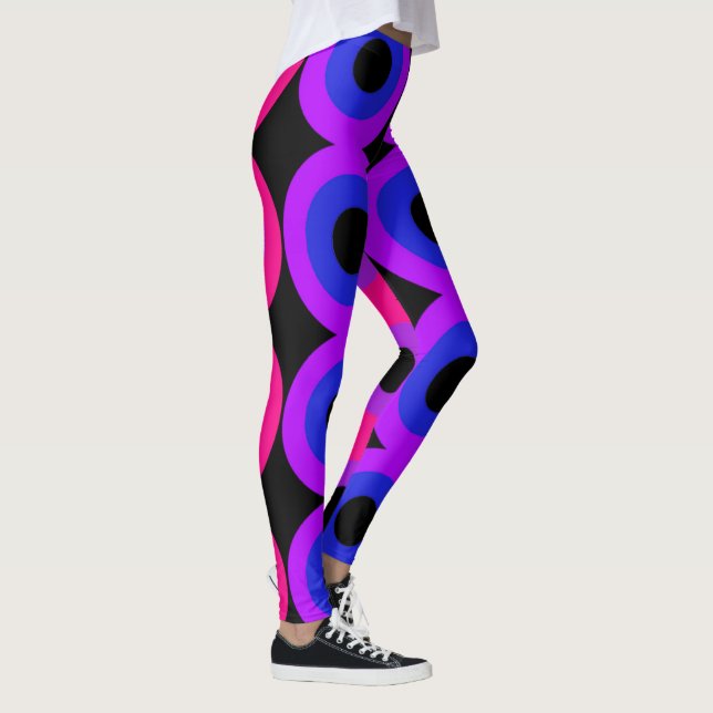 Leggings Círculos de neón (Derecha)